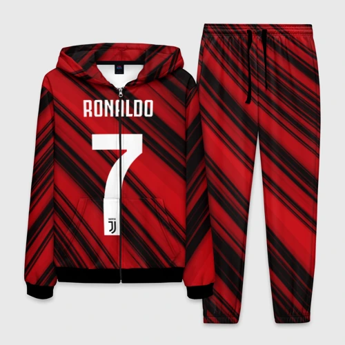 Мужской костюм 3D Ronaldo juve sport