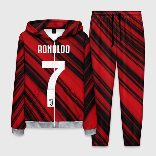 Мужской костюм 3D Ronaldo juve sport