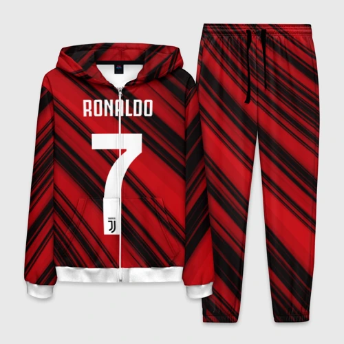 Мужской костюм 3D Ronaldo juve sport