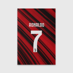 Обложка для паспорта матовая кожа Ronaldo juve sport