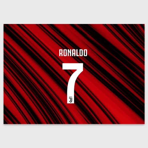 Поздравительная открытка Ronaldo juve sport
