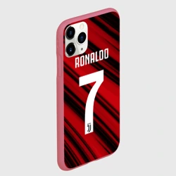 Чехол для iPhone 11 Pro матовый Ronaldo juve sport - фото 2
