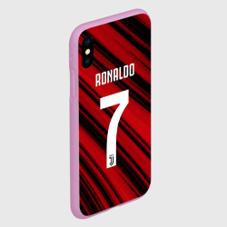 Чехол для iPhone XS Max матовый Ronaldo juve sport - фото 2