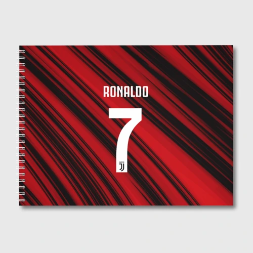 Альбом для рисования Ronaldo juve sport