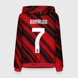 Женская толстовка 3D Ronaldo juve sport