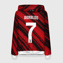 Женская толстовка 3D Ronaldo juve sport