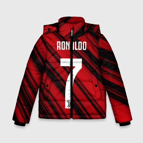 Зимняя куртка для мальчиков 3D Ronaldo juve sport