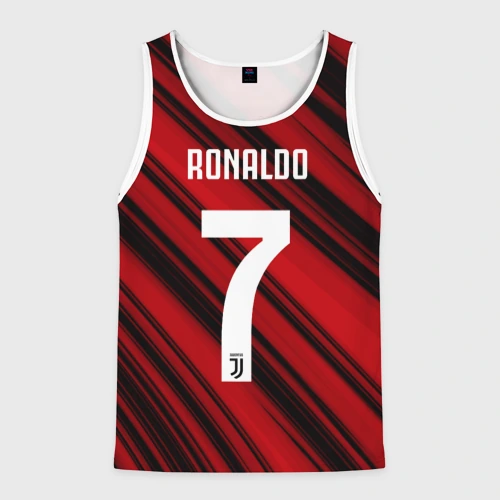 Мужская майка 3D Ronaldo juve sport