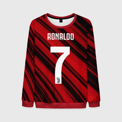 Мужской свитшот 3D Ronaldo juve sport