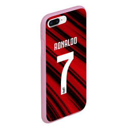 Чехол для iPhone 7Plus/8 Plus матовый Ronaldo juve sport - фото 2