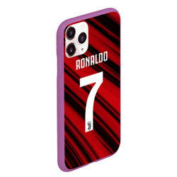 Чехол для iPhone 11 Pro Max матовый Ronaldo juve sport - фото 2