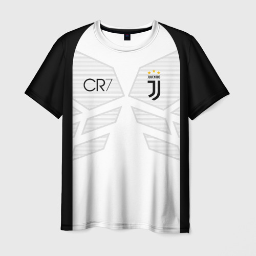 Мужская футболка 3D Ronaldo juve sport, цвет 3D печать