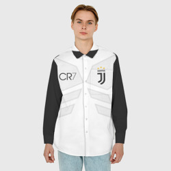 Мужская рубашка oversize 3D Ronaldo juve sport - фото 2