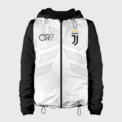 Женская куртка 3D Ronaldo juve sport, цвет черный