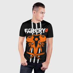 Мужская футболка 3D Slim Far Cry 4 - elephant symbol - фото 2