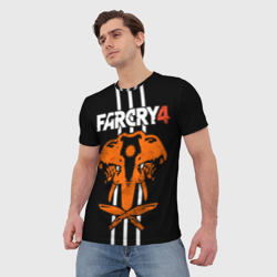 Мужская футболка 3D Far Cry 4 - elephant symbol - фото 2