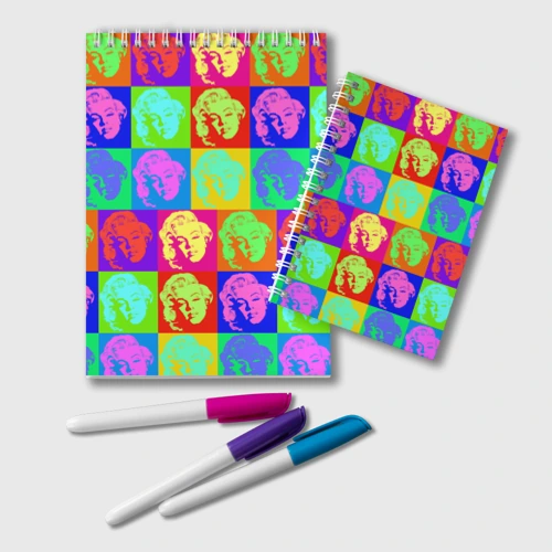 Блокнот Pop-art Marilyn Monroe