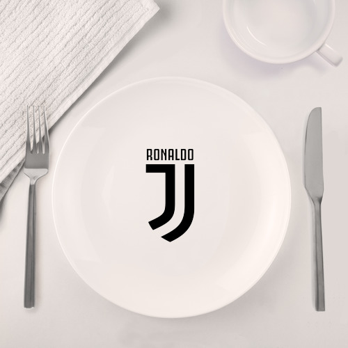 Набор: тарелка + кружка RONALDO JUVE SPORT - фото 4