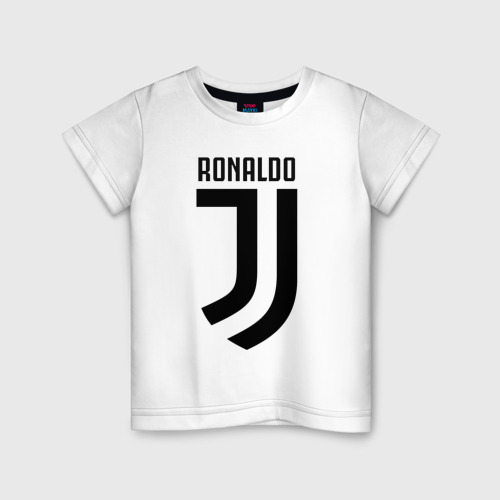 Детская Футболка RONALDO JUVE SPORT (хлопок)