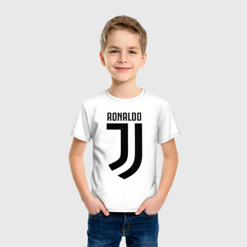 Детская футболка хлопок RONALDO JUVE SPORT - фото 3
