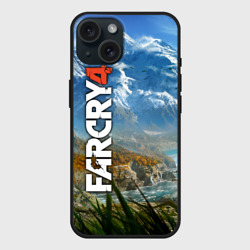 Чехол силиконовый для Apple iPhone 15 матовый Far Cry 4