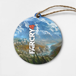 Деревянная игрушка круг Far Cry 4