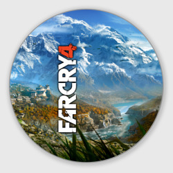 Круглый коврик для мышки Far Cry 4