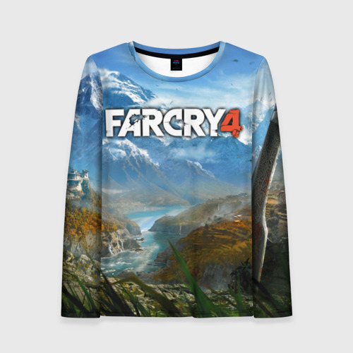 Женский лонгслив 3D Far Cry 4, цвет 3D печать