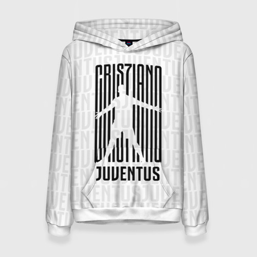 Женская толстовка 3D RONALDO JUVE SPORT