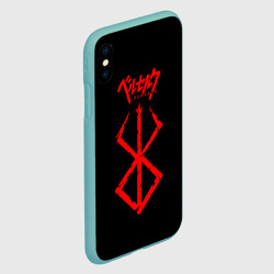 Чехол для iPhone XS Max матовый Берсерк. Клеймо - фото 2