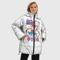 Женская зимняя куртка Oversize Sailor Meow - фото 2