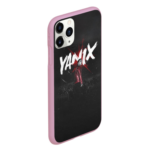 Чехол для iPhone 11 Pro Max матовый Yanix, цвет розовый - фото 3