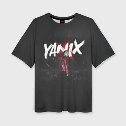 Женская футболка oversize 3D Yanix