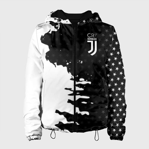 Женская куртка 3D RONALDO JUVE SPORT, цвет черный