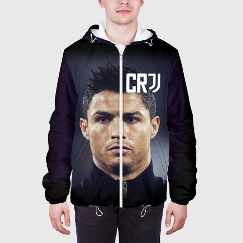 Мужская куртка 3D Ronaldo juve sport, цвет 3D печать - фото 4