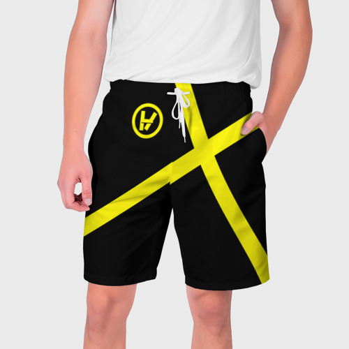 Мужские шорты 3D Twenty One Pilots Фото 01 Мужские шорты 3D Twenty One Pilots Фото 01