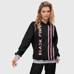 Женский костюм с толстовкой 3D Blackpink - фото 2