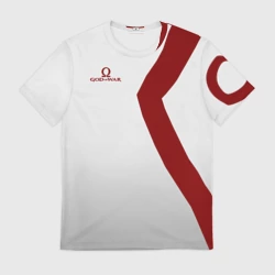 Мужская футболка 3D God of war Татуировки Кратоса