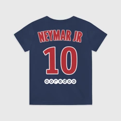 Детская футболка 3D Неймар ПСЖ 18-19