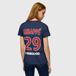 Женская футболка 3D Мбаппе ПСЖ 18-19 - фото 2