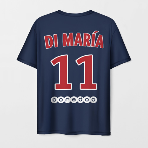 Мужская футболка 3D Ди Мария ПСЖ 18-19 - фото 2
