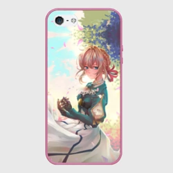 Чехол для iPhone 5/5S матовый Violet Evergarden 8