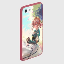 Чехол для iPhone 5/5S матовый Violet Evergarden 8 - фото 2