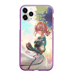 Чехол для iPhone 11 Pro Max матовый Violet Evergarden 8