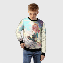 Детский свитшот 3D Violet Evergarden 8 - фото 2