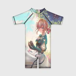 Детский купальный костюм 3D Violet Evergarden 8