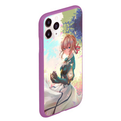 Чехол для iPhone 11 Pro Max матовый Violet Evergarden 8 - фото 2