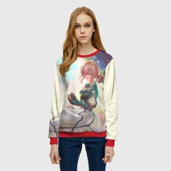 Женский свитшот 3D Violet Evergarden 8 - фото 2