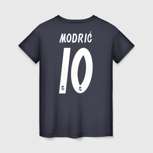 Женская футболка 3D Modric away 18-19, цвет 3D печать - фото 2