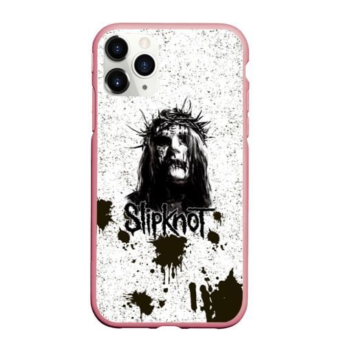 Чехол для iPhone 11 Pro Max матовый Slipknot, цвет баблгам